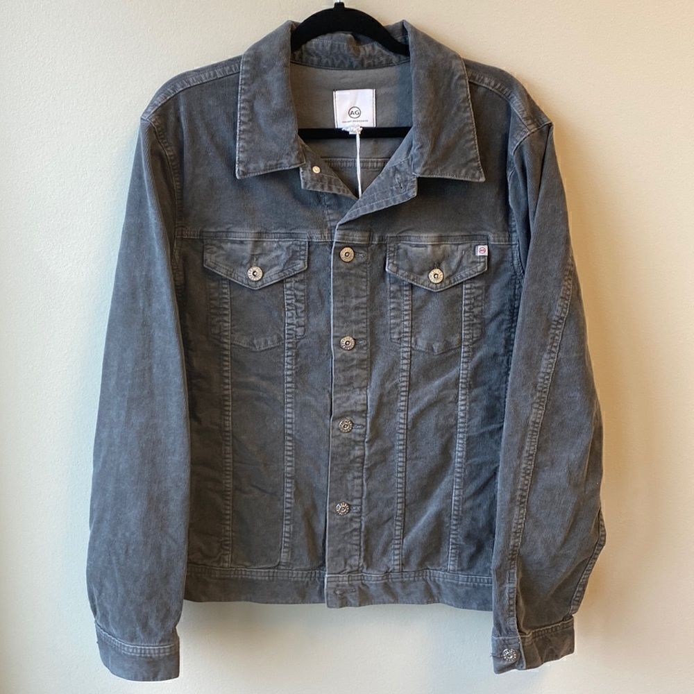 AG Corduroy Men's Jacket Grey XL NWT